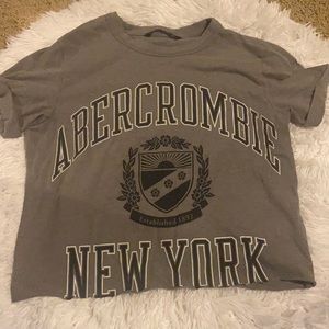 Abercrombie crop tee